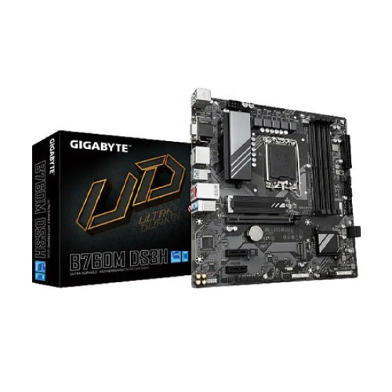 GIGABYTE B760M DS3H DDR5 mATX Motherboard