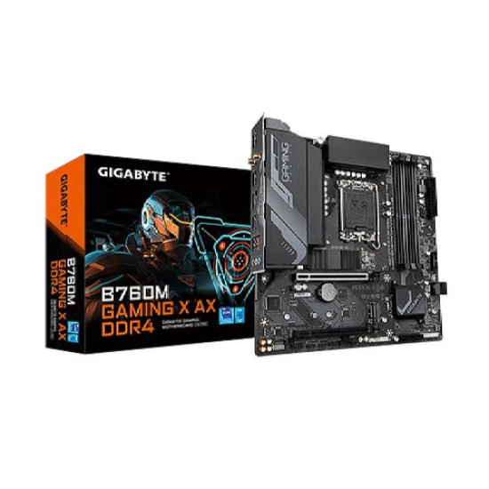 GIGABYTE B760M GAMING X AX DDR4 mATX Motherboard
