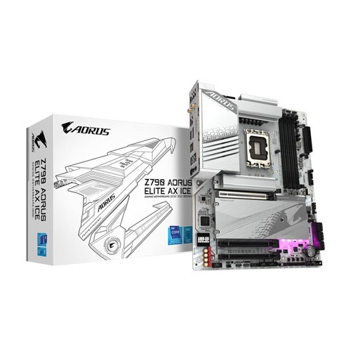  GIGABYTE Z790 AORUS ELITE AX ICE DDR5 ATX MOTHERBOARD