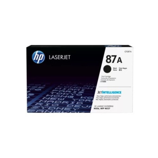 HP 87A Black Original LaserJet Toner Cartridge