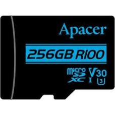 Apacer 256GB microSDXC UHS-I U3, V30, R100 (AP256GMCSX10U7-RAGC))