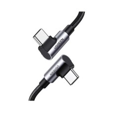 UGREEN Right Angle USB-C Cable 2m (Space Gray) (Model: US335|P/N: 70698) - 1 Year Warranty