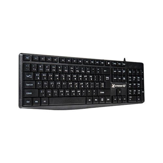 XTREME KB600S STANDARD USB-BANGLA BLACK KEYBOARD