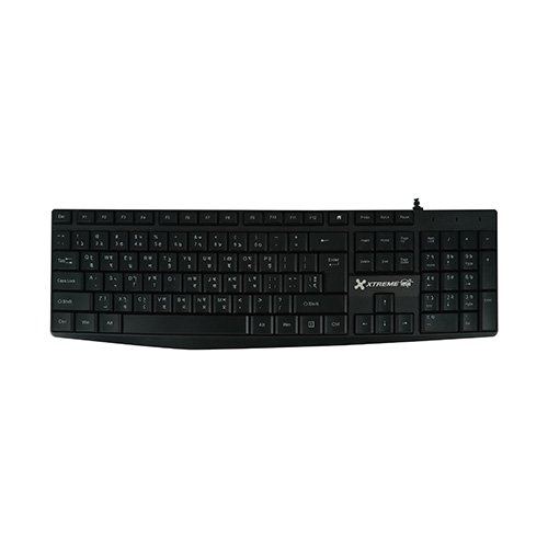 XTREME KB600S STANDARD USB-BANGLA BLACK KEYBOARD