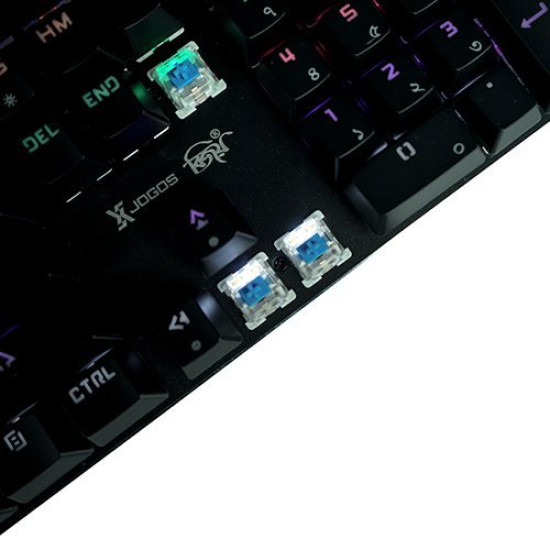 XJOGOS KM07G MECHANICAL USB-BANGLA BLACK KEYBOARD