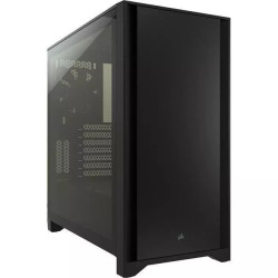 4000D Tempered Glass Mid-Tower ATX Case — Black