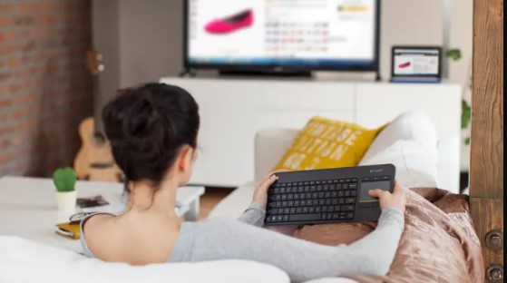 Logitech Touch K400 PLUS Wireless Keyboard